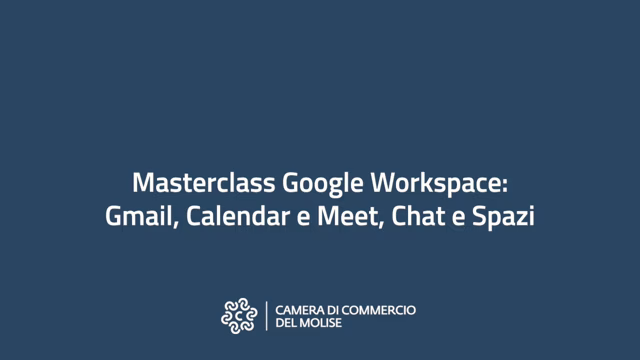 Masterclass Google Workspace: Gmail, Calendar e Meet, Chat e Spazi